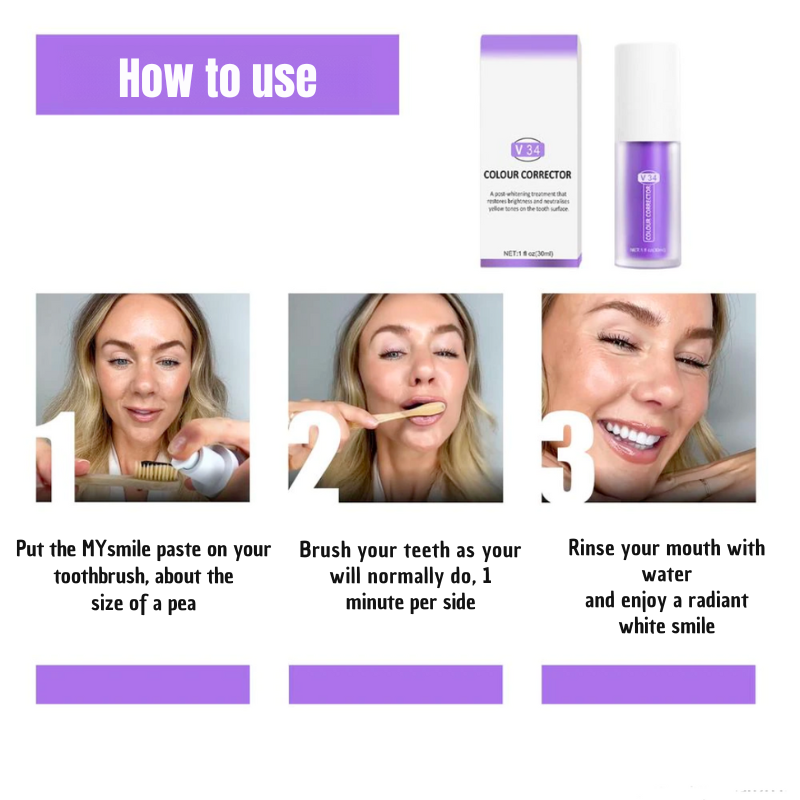 Valkaiseva geeli - Loistava hymyä varten