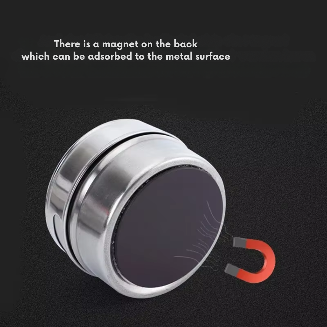 Juego de organizadores magnéticos para especias práctico y elegante