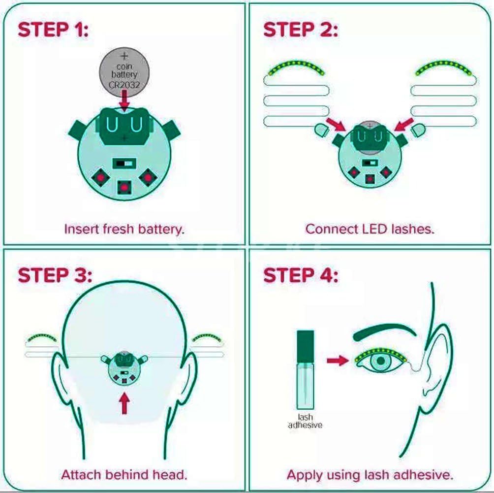 Λαμπερά LED βλεφαρίδες – Εγγυημένο μαγευτικό βλέμμα