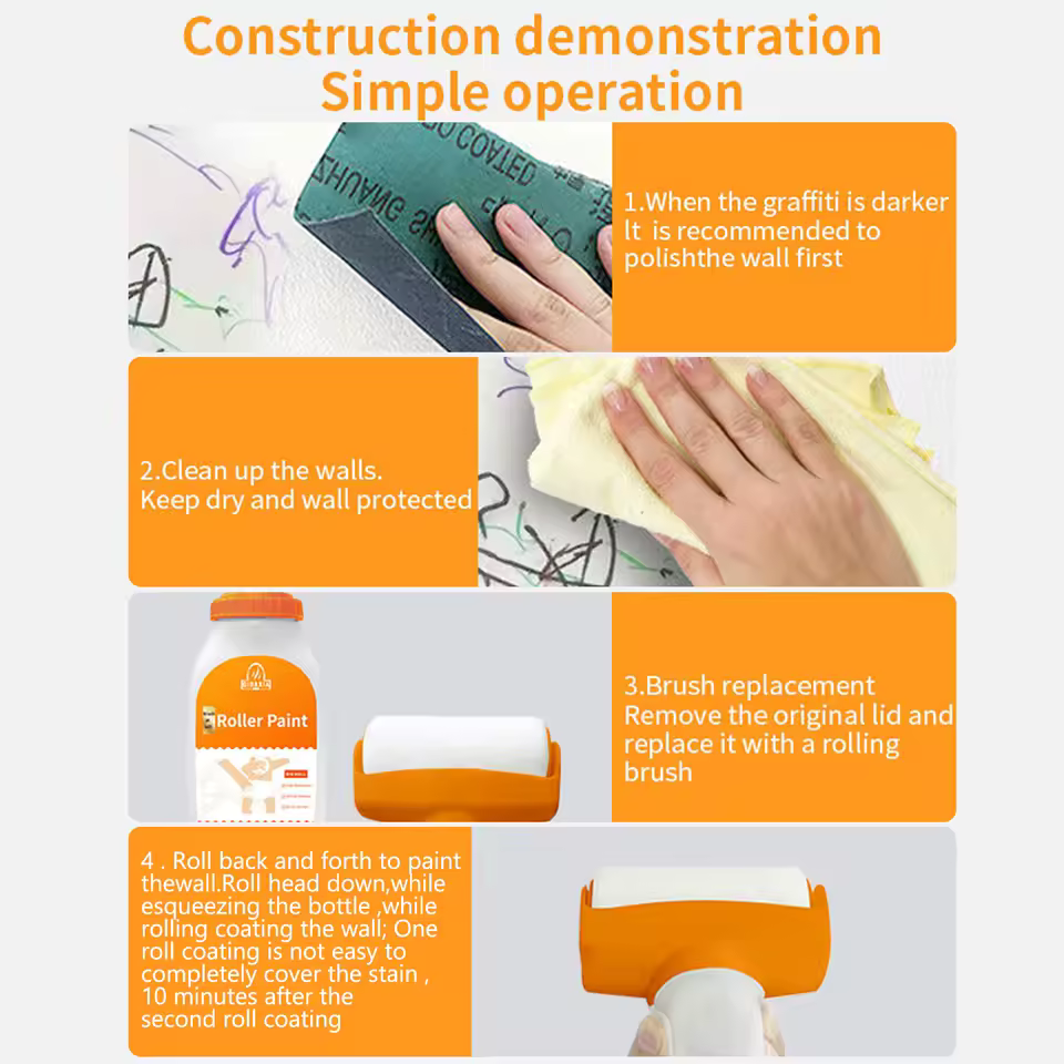 Maalaa seinäsi ilman roiskeita tai vaivannäköä