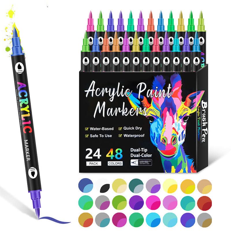 Acrylverf pennen voor sprankelende creaties 