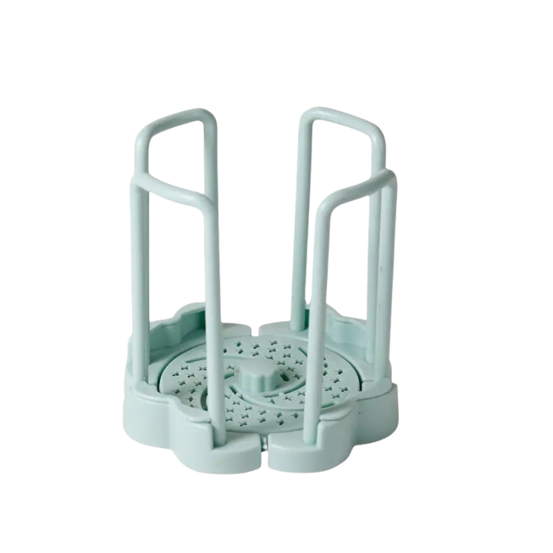 Soporte de escurridor ajustable para cuencos bien ordenados 