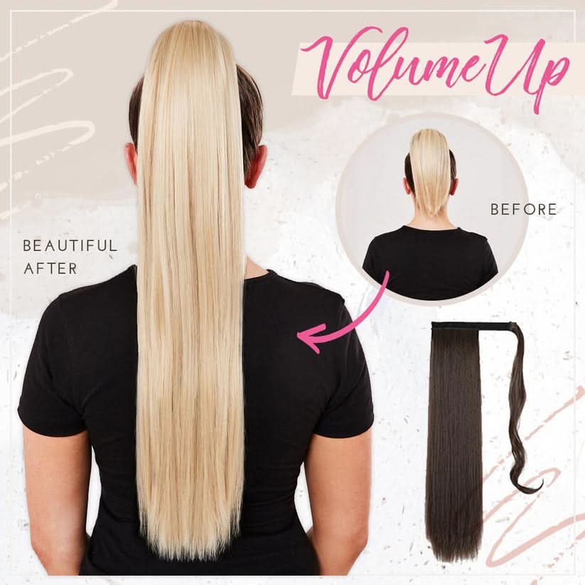 Glamour hestehale forlængelse til et chic look 