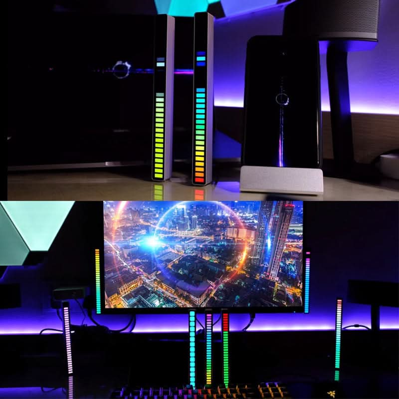 LED lyslist - RGB som reagerer på lyd 
