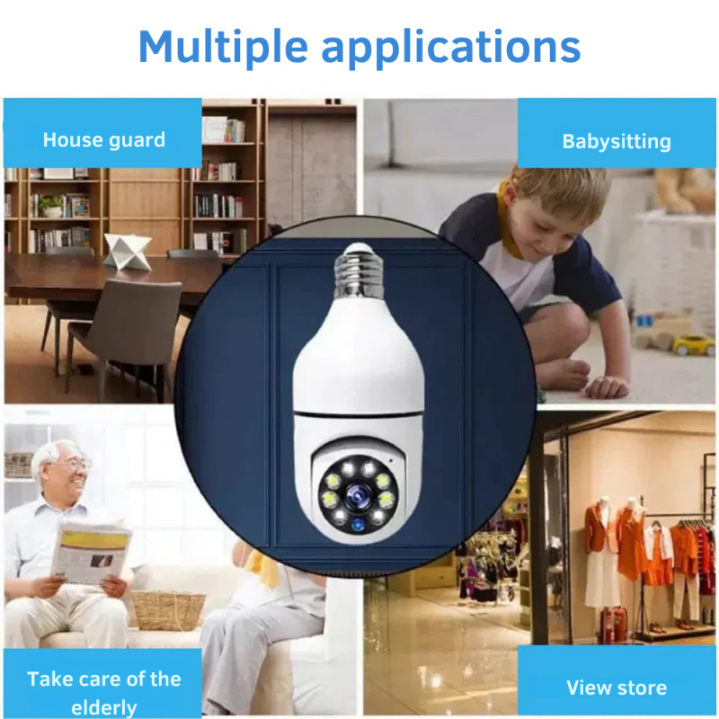 Vigile su casa discretamente con una cámara LED 