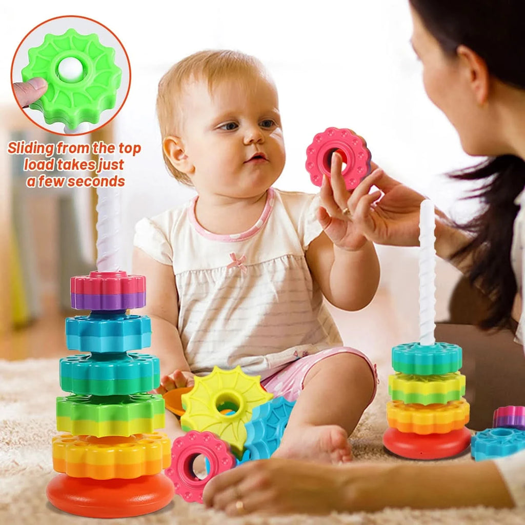 Stacking toy for babies – Awakening and learning 