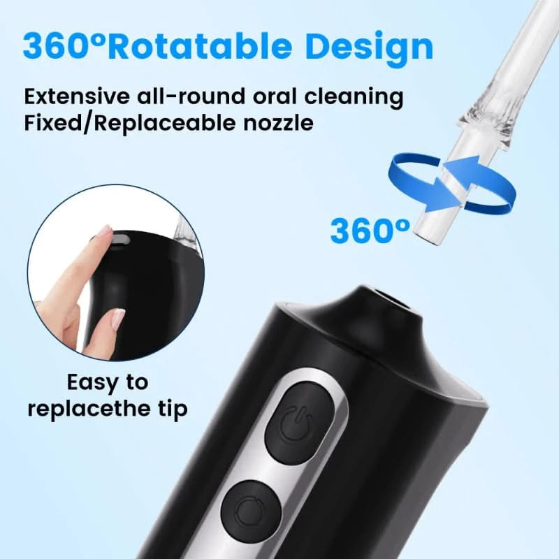 Hydropulse genopladelig til tandpleje 