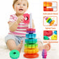 Jeu d’empilage pour bébé – Éveil et apprentissage