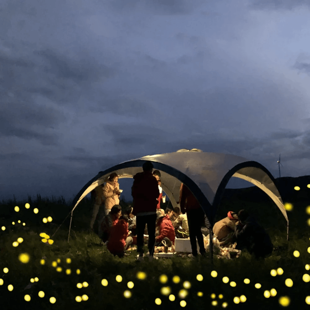 Φωτιστικά κήπου με πυγολαμπίδες 