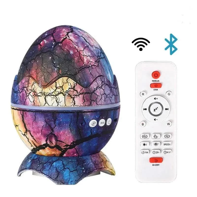 Galaxie projector met muziek en afstandsbediening 