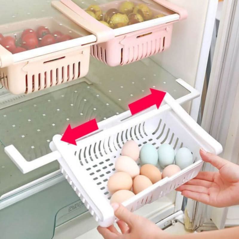 Organizador ajustable para refrigerador 