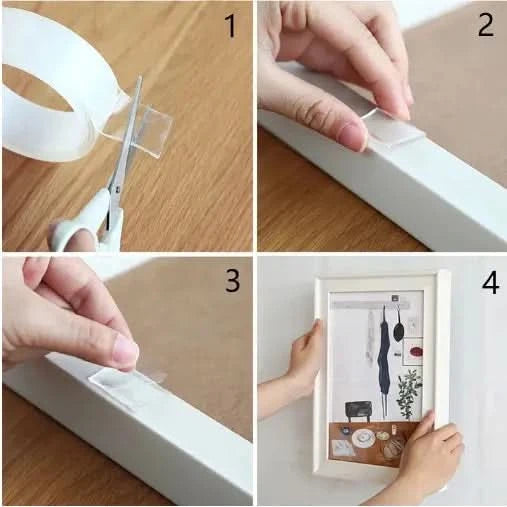 Magisk dobbeltsidet tape 